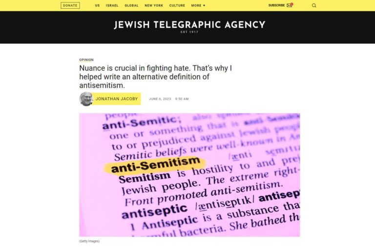 Nuance is crucial in fighting hate article